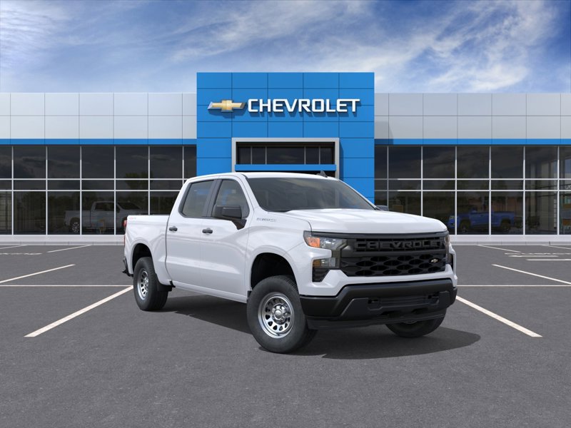 2026 Chevrolet Silverado 1500 Work Truck 4WD Crew Cab 147" Work Truck Turbocharged Gas I4 2.7L/166 [0]