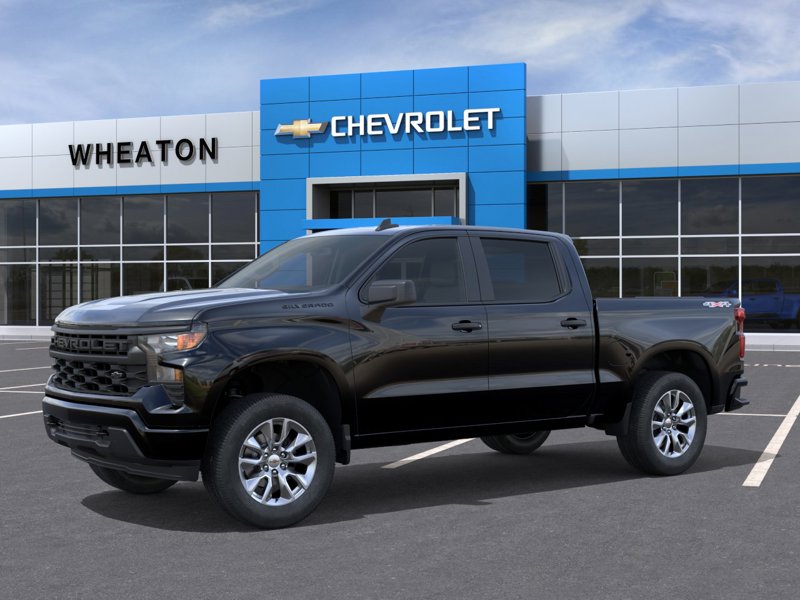 2026 Chevrolet Silverado 1500 Custom 4WD Crew Cab 147″ Custom Turbocharged Gas I4 2.7L/166 [0]