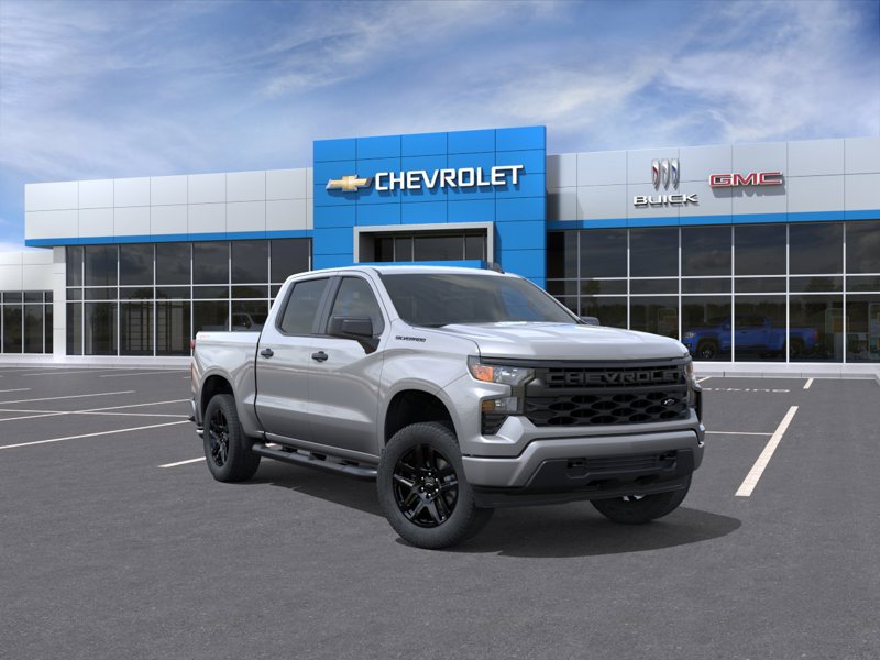 2026 Chevrolet Silverado 1500 Custom 4WD Crew Cab 147" Custom Turbocharged Gas I4 2.7L/166 [2]