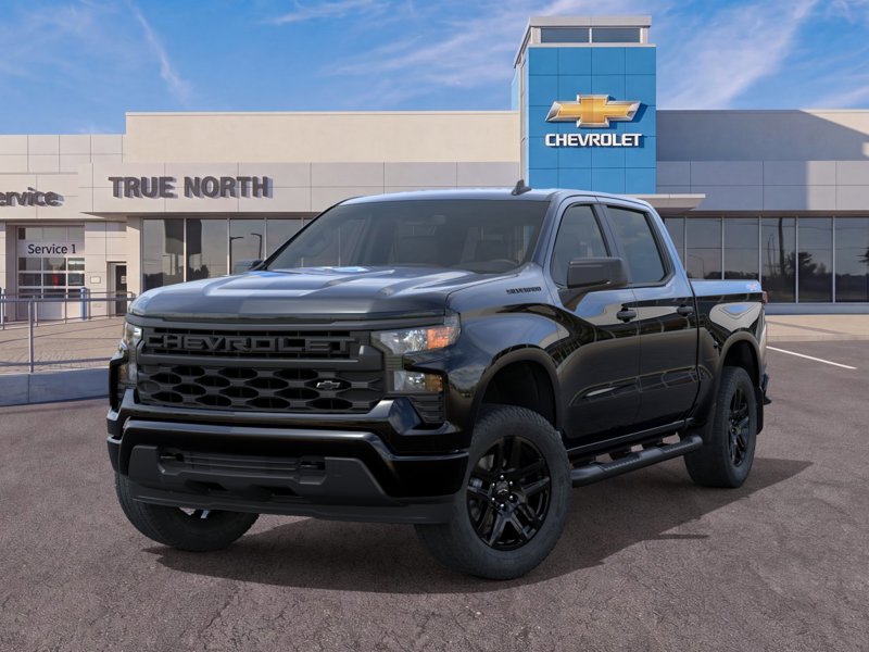 2026 Chevrolet Silverado 1500 Custom 4WD Crew Cab 147″ Custom Turbocharged Gas I4 2.7L/166 [5]