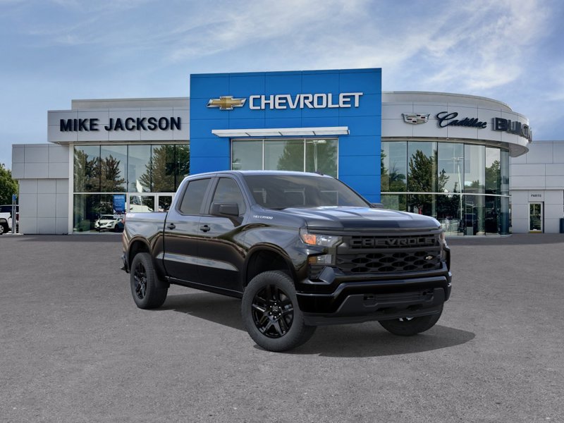GBA Black 2026 Chevrolet Silverado 1500 Pickup Truck Four-Wheel Drive 8-Speed Automatic