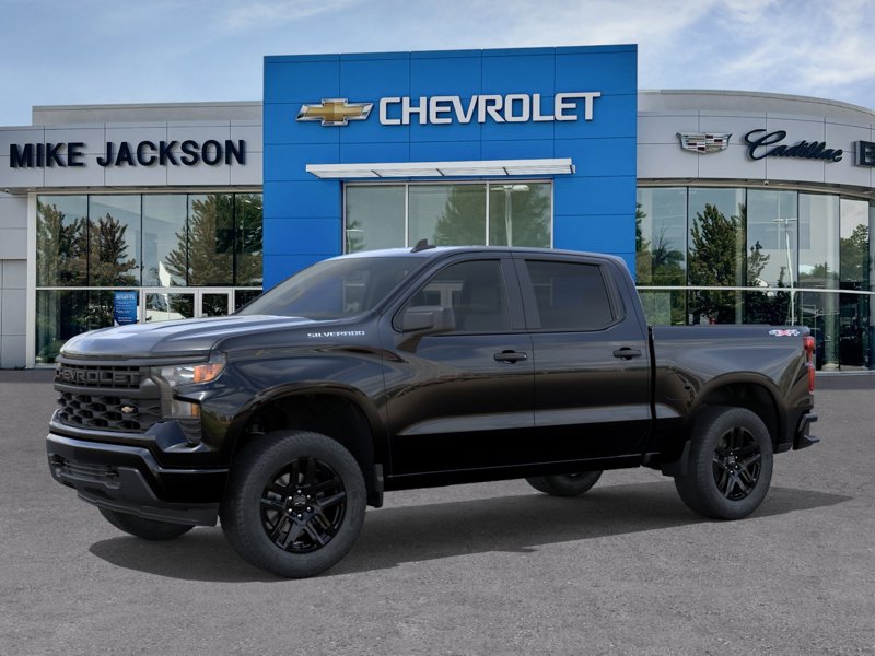2026 Chevrolet Silverado 1500 Custom 4WD Crew Cab 147″ Custom Turbocharged Gas I4 2.7L/166 [1]
