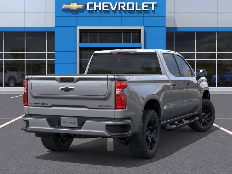 2026 Chevrolet Silverado 1500 Custom 4WD Crew Cab 157″ Custom Turbocharged Gas I4 2.7L/166 [3]