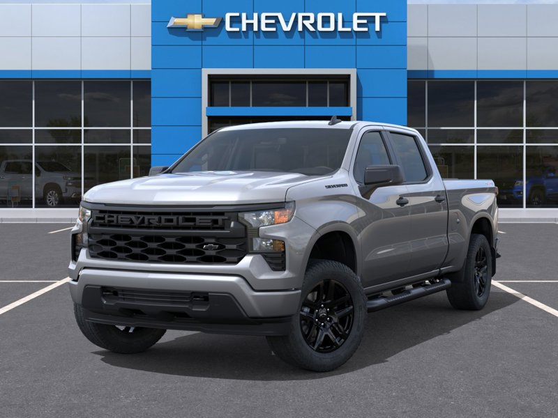 2026 Chevrolet Silverado 1500 Custom 4WD Crew Cab 157″ Custom Turbocharged Gas I4 2.7L/166 [5]