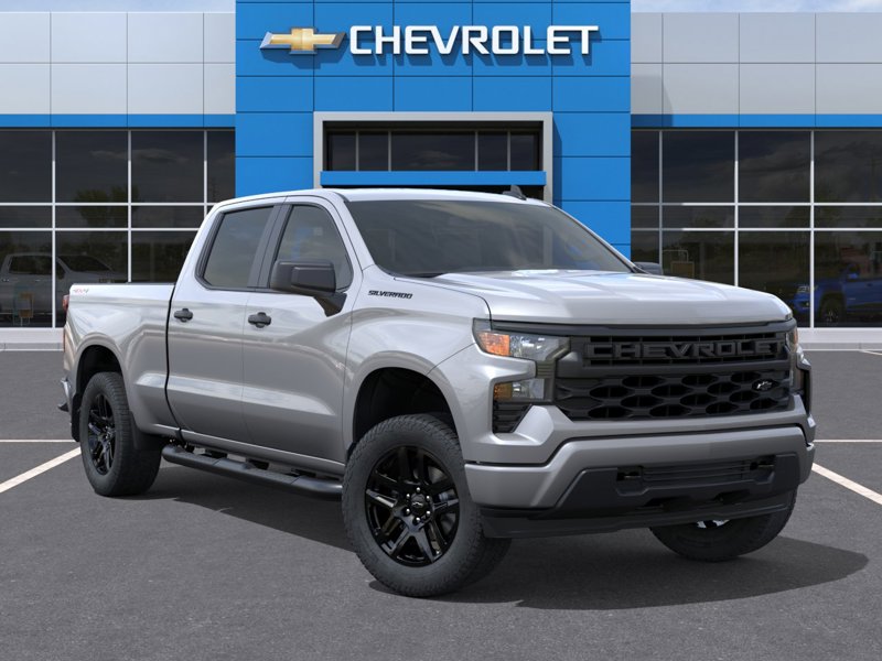 2026 Chevrolet Silverado 1500 Custom 4WD Crew Cab 157″ Custom Turbocharged Gas I4 2.7L/166 [6]