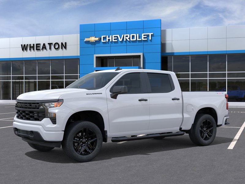 2026 Chevrolet Silverado 1500 Custom 4WD Crew Cab 147″ Custom Turbocharged Gas I4 2.7L/166 [0]