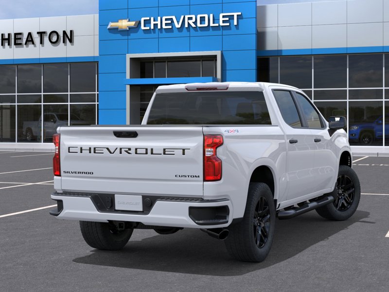 2026 Chevrolet Silverado 1500 Custom 4WD Crew Cab 147″ Custom Turbocharged Gas I4 2.7L/166 [3]