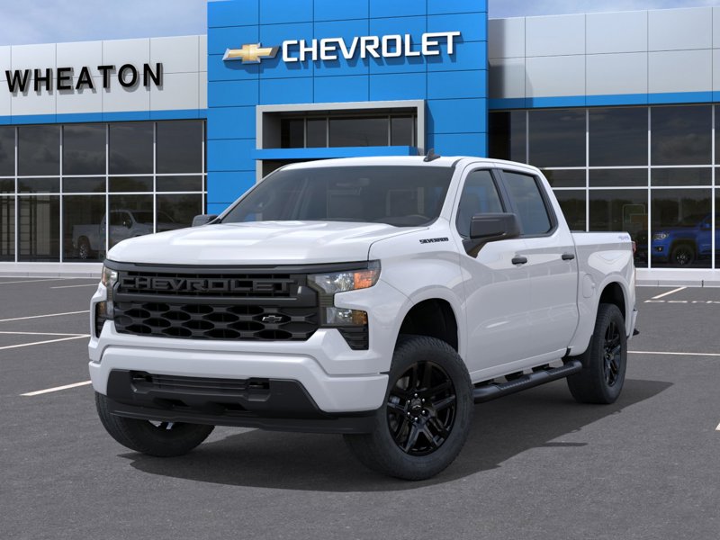 2026 Chevrolet Silverado 1500 Custom 4WD Crew Cab 147″ Custom Turbocharged Gas I4 2.7L/166 [5]