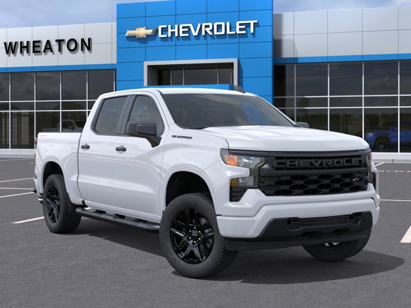 2026 Chevrolet Silverado 1500 Custom 4WD Crew Cab 147″ Custom Turbocharged Gas I4 2.7L/166 [6]