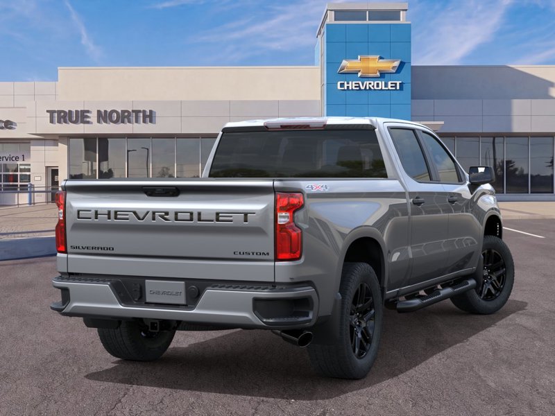 2026 Chevrolet Silverado 1500 Custom 4WD Crew Cab 157″ Custom Turbocharged Gas I4 2.7L/166 [3]