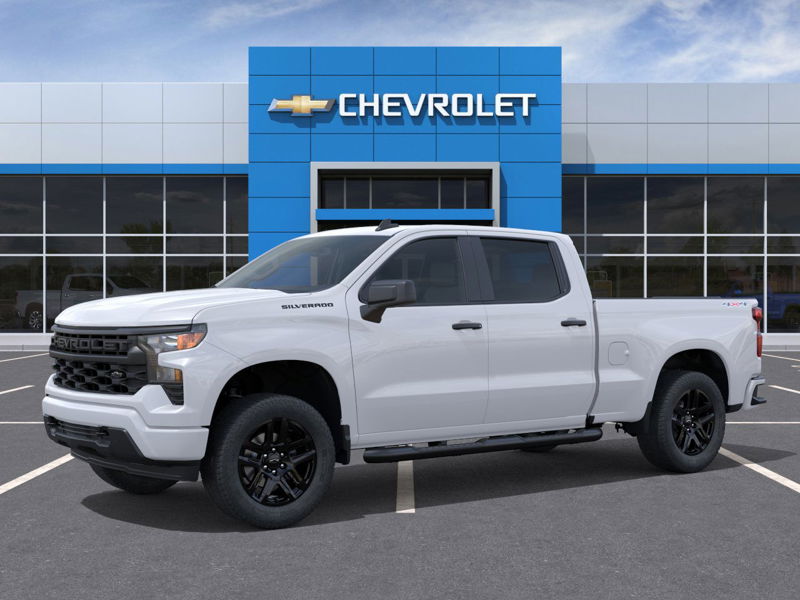 2026 Chevrolet Silverado 1500 Custom Turbomax Blackout Pkg 4WD Crew Cab 147″ Custom Turbocharged Gas I4 2.7L/166 [1]
