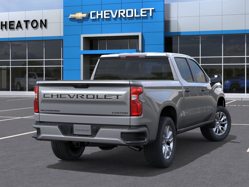 2026 Chevrolet Silverado 1500 Custom 4WD Crew Cab 147″ Custom Turbocharged Gas I4 2.7L/166 [3]