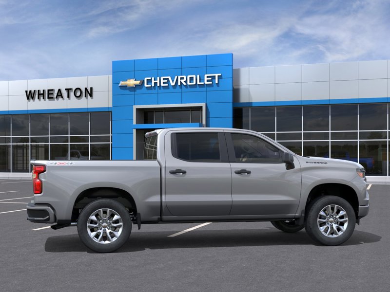 2026 Chevrolet Silverado 1500 Custom 4WD Crew Cab 147″ Custom Turbocharged Gas I4 2.7L/166 [4]