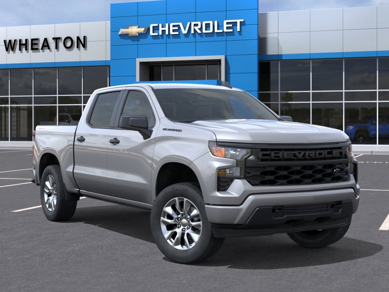 2026 Chevrolet Silverado 1500 Custom 4WD Crew Cab 147″ Custom Turbocharged Gas I4 2.7L/166 [6]