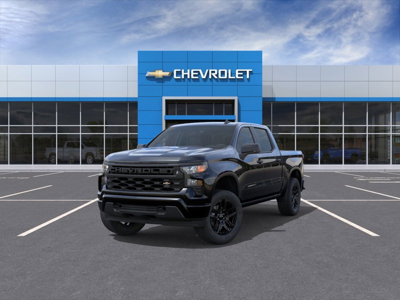 2026 Chevrolet Silverado 1500 Custom 4WD Crew Cab 157" Custom Turbocharged Gas I4 2.7L/166 [0]