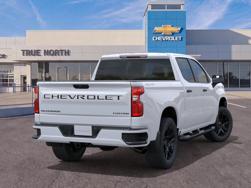 2026 Chevrolet Silverado 1500 Custom 4WD Crew Cab 147″ Custom Turbocharged Gas I4 2.7L/166 [3]