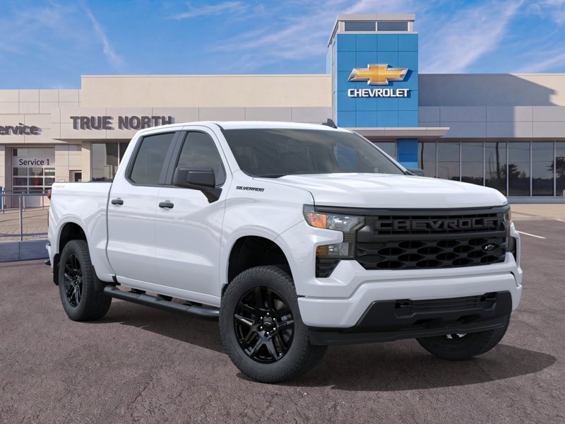 2026 Chevrolet Silverado 1500 Custom 4WD Crew Cab 147″ Custom Turbocharged Gas I4 2.7L/166 [6]