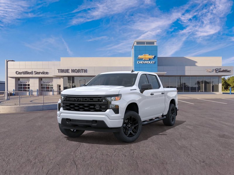2026 Chevrolet Silverado 1500 Custom 4WD Crew Cab 147″ Custom Turbocharged Gas I4 2.7L/166 [7]