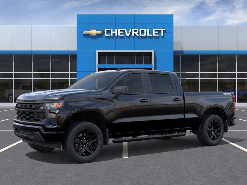 2026 Chevrolet Silverado 1500 Custom 4WD Crew Cab 157″ Custom Turbocharged Gas I4 2.7L/166 [1]