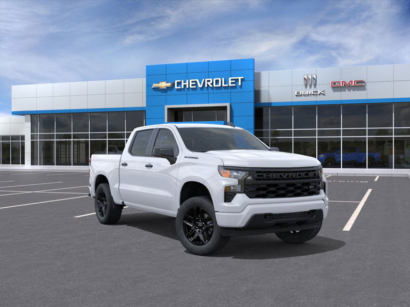 2025 Chevrolet Silverado 1500 Custom -INCOMING RESERVE NOW!! 4WD Crew Cab 147" Custom Turbocharged Gas I4 2.7L/166 [16]
