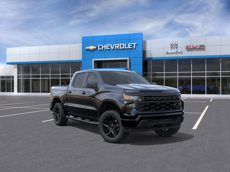 2026 Chevrolet Silverado 1500 Custom 4WD Crew Cab 147" Custom Turbocharged Gas I4 2.7L/166 [1]