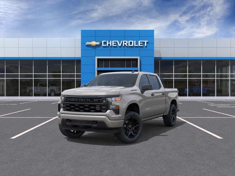 2026 Chevrolet Silverado 1500 Custom 4WD Crew Cab 147" Custom Turbocharged Gas I4 2.7L/166 [15]