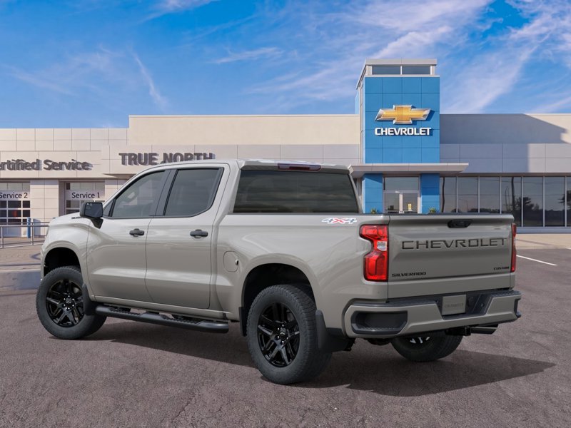 2026 Chevrolet Silverado 1500 Custom 4WD Crew Cab 147″ Custom Turbocharged Gas I4 2.7L/166 [2]