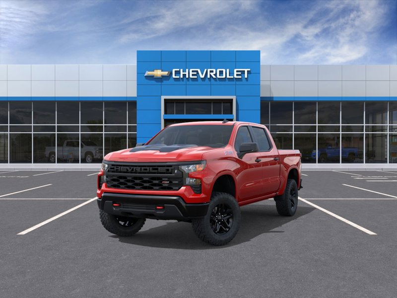 2026 Chevrolet Silverado 1500 Custom Trail Boss 4WD Crew Cab 147" Custom Trail Boss Turbocharged Gas I4 2.7L/166 [8]