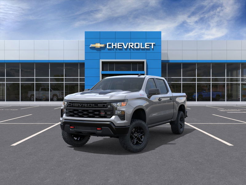2026 Chevrolet Silverado 1500 Custom Trail Boss 4WD Crew Cab 147" Custom Trail Boss Turbocharged Gas I4 2.7L/166 [3]