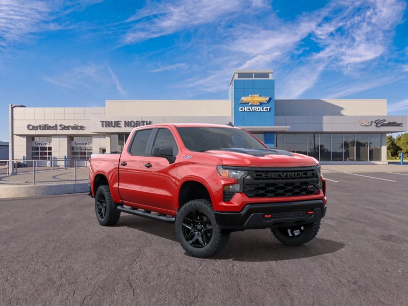 2026 Chevrolet Silverado 1500 Custom Trail Boss 4WD Crew Cab 147″ Custom Trail Boss Turbocharged Gas I4 2.7L/166 [0]