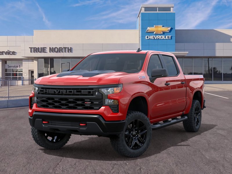 2026 Chevrolet Silverado 1500 Custom Trail Boss 4WD Crew Cab 147″ Custom Trail Boss Turbocharged Gas I4 2.7L/166 [5]