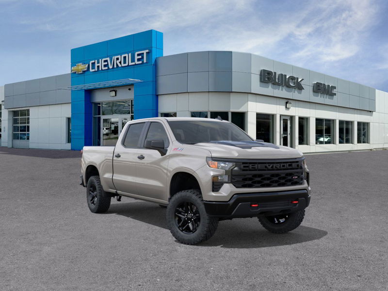 2026 Chevrolet Silverado 1500 Custom Trail Boss 4WD Crew Cab 157" Custom Trail Boss Turbocharged Gas I4 2.7L/166 [2]