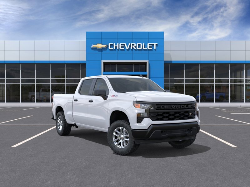 2026 Chevrolet Silverado 1500 Work Truck 4WD Crew Cab 157″ Work Truck Gas V8 5.3L/325 [0]