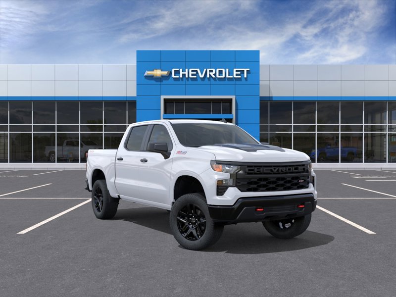 2026 Chevrolet Silverado 1500 Custom Trail Boss 4WD Crew Cab 147″ Custom Trail Boss Turbocharged Diesel I6 3.0L/ [0]