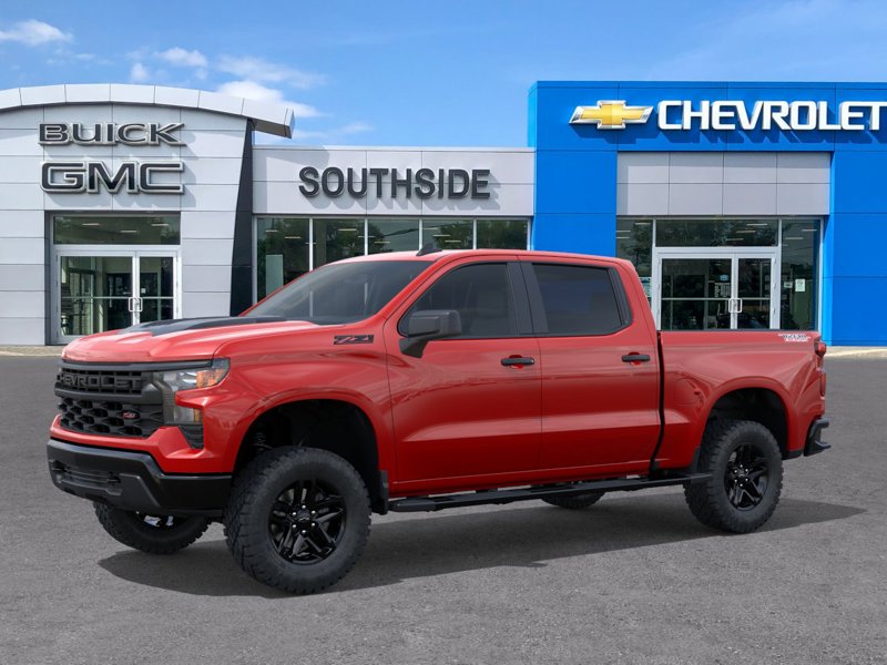2026 Chevrolet Silverado 1500 Custom Trail Boss 4WD Crew Cab 147" Custom Trail Boss Turbocharged Diesel I6 3.0L/ [8]