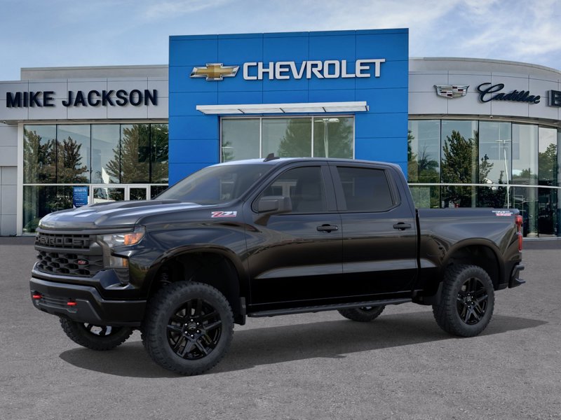 2026 Chevrolet Silverado 1500 Custom Trail Boss 4WD Crew Cab 147″ Custom Trail Boss Turbocharged Diesel I6 3.0L/ [1]