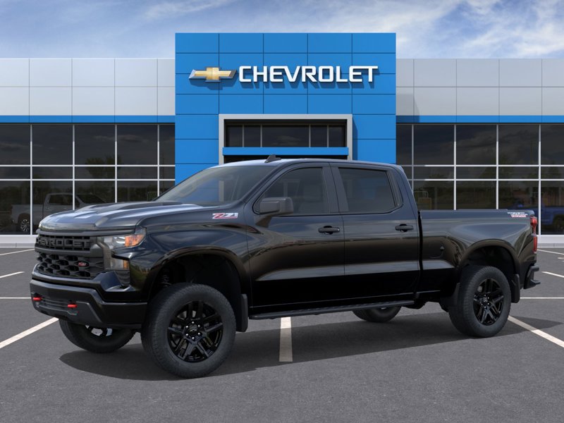 2026 Chevrolet Silverado 1500 Custom Trail Boss 4WD Crew Cab 157″ Custom Trail Boss Turbocharged Diesel I6 3.0L/ [1]