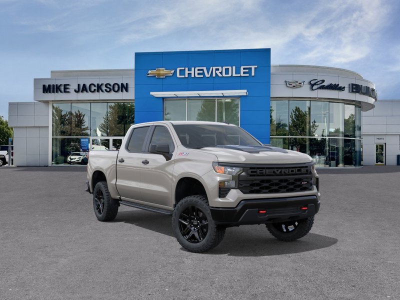 2026 Chevrolet Silverado 1500 Custom Trail Boss 4WD Crew Cab 147″ Custom Trail Boss Turbocharged Diesel I6 3.0L/ [0]