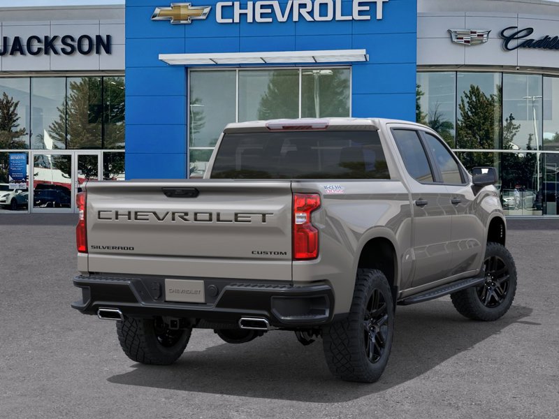2026 Chevrolet Silverado 1500 Custom Trail Boss 4WD Crew Cab 147″ Custom Trail Boss Turbocharged Diesel I6 3.0L/ [3]