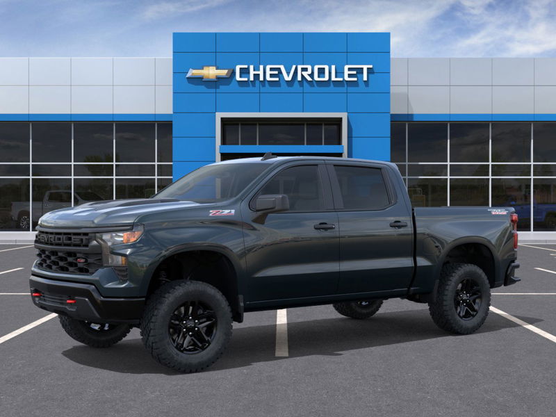 2026 Chevrolet Silverado 1500 Custom Trail Boss 4WD Crew Cab 147" Custom Trail Boss Turbocharged Diesel I6 3.0L/ [18]