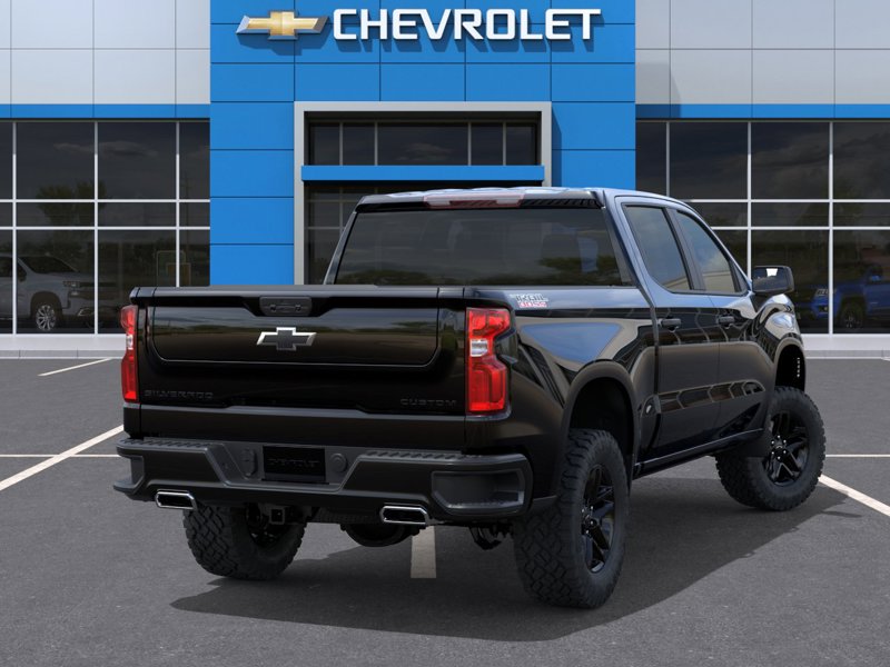 2026 Chevrolet Silverado 1500 Custom Trail Boss 4WD Crew Cab 147″ Custom Trail Boss Turbocharged Diesel I6 3.0L/ [3]