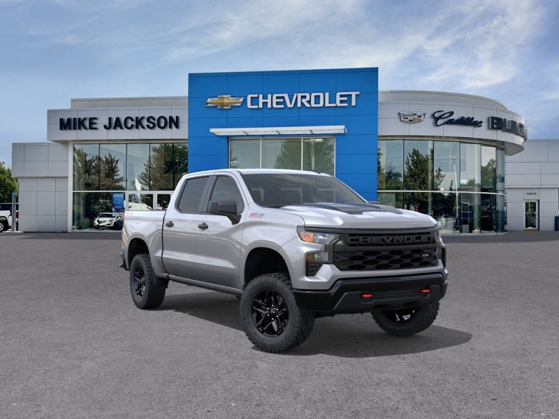 2026 Chevrolet Silverado 1500 Custom Trail Boss 4WD Crew Cab 147″ Custom Trail Boss Turbocharged Diesel I6 3.0L/ [0]
