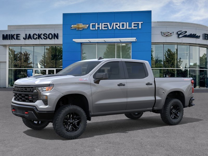 2026 Chevrolet Silverado 1500 Custom Trail Boss 4WD Crew Cab 147″ Custom Trail Boss Turbocharged Diesel I6 3.0L/ [1]