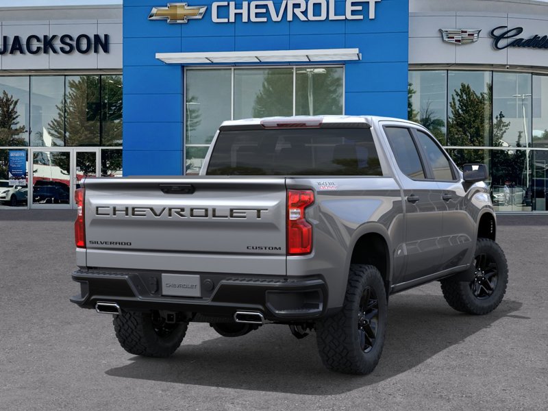 2026 Chevrolet Silverado 1500 Custom Trail Boss 4WD Crew Cab 147″ Custom Trail Boss Turbocharged Diesel I6 3.0L/ [3]