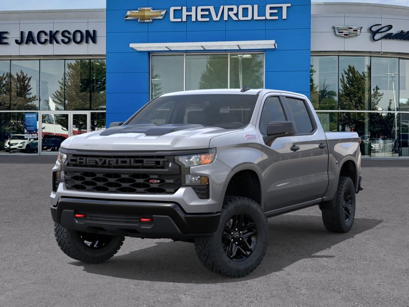 2026 Chevrolet Silverado 1500 Custom Trail Boss 4WD Crew Cab 147″ Custom Trail Boss Turbocharged Diesel I6 3.0L/ [5]