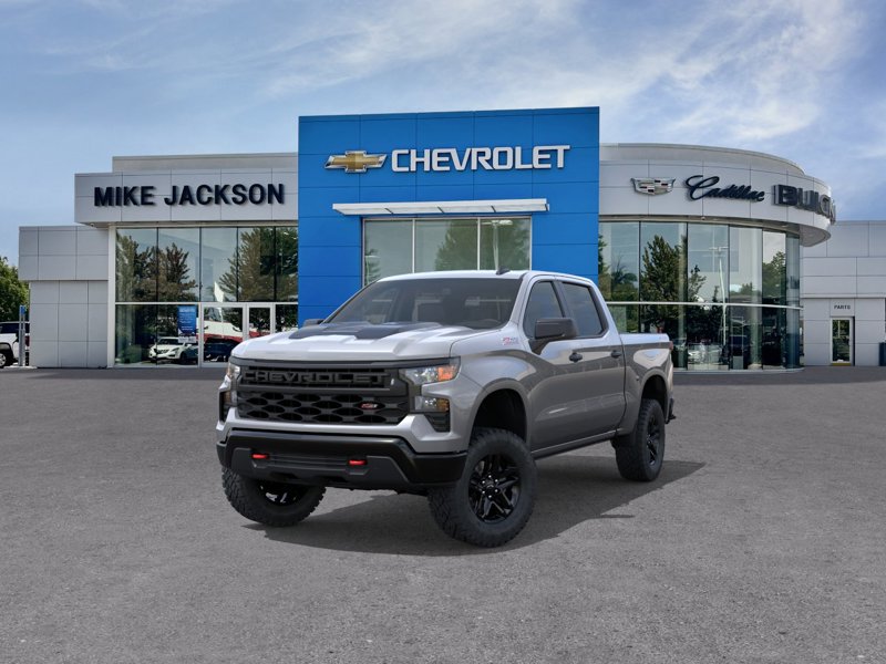 2026 Chevrolet Silverado 1500 Custom Trail Boss 4WD Crew Cab 147″ Custom Trail Boss Turbocharged Diesel I6 3.0L/ [7]