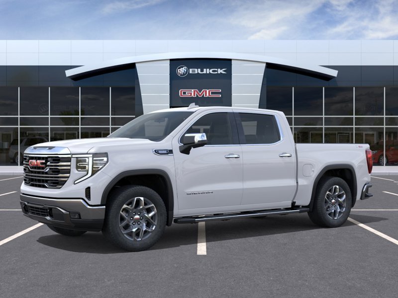 2026 GMC Sierra 1500 SLT 4WD Crew Cab 147″ SLT Turbocharged Diesel I6 3.0L/183 [1]