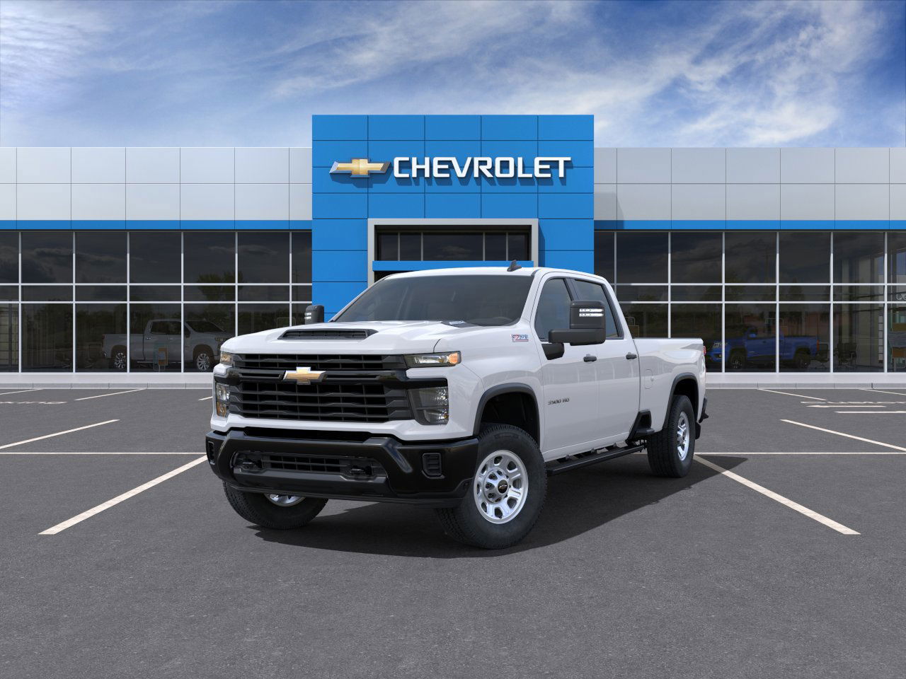 2025 Chevrolet Silverado 3500HD Work Truck 4WD Crew Cab 172" Work Truck Gas V8 6.6L/400 [1]