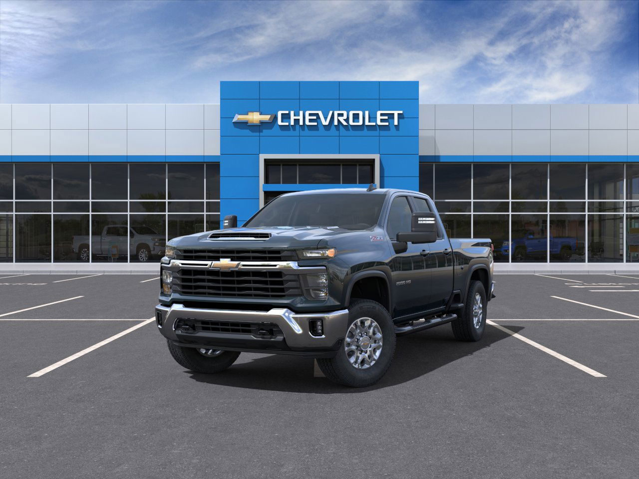 2025 Chevrolet Silverado 2500HD LT 4WD Double Cab 149" LT Turbocharged Diesel V8 6.6L/ [12]