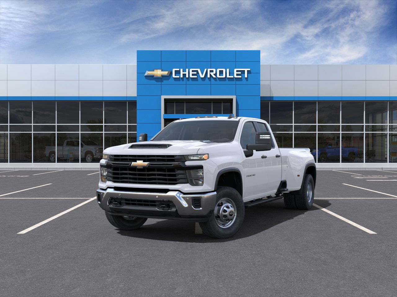 2025 Chevrolet Silverado 3500HD Work Truck 4WD Double Cab 162" Work Truck Gas V8 6.6L/400 [23]